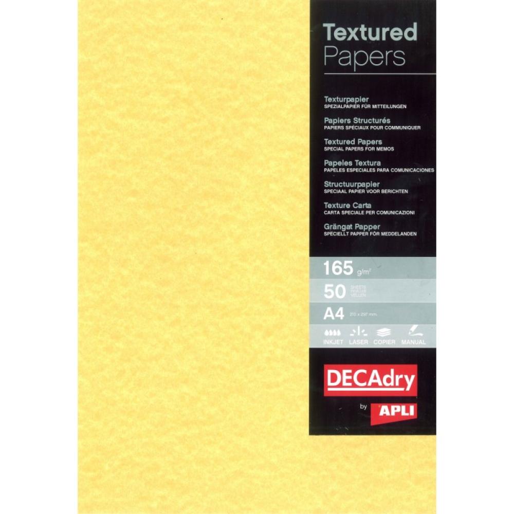 APLI - PCL1676 papel para impresora de inyección de tinta A4 (210x297 mm) 50 hojas Oro
