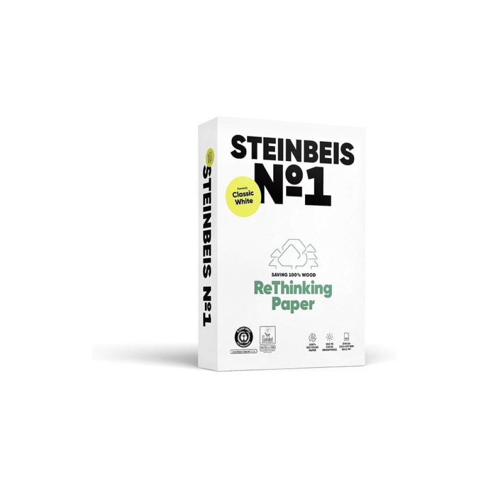 Steinbeis - PAPEL A4 STEINBEIS Nº1 80g 500h - Pack de 5 unidades