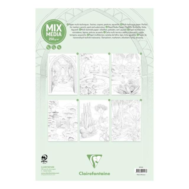 Clairefontaine - 95743C papel para impresora de inyección de tinta A4 (210x297 mm) 20 hojas Blanco