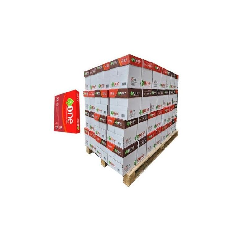 IK ONE - IK ONE Papel A4 80 gr - Palet de 240 paquetes (Solo península, servicio puerta bajo, no se despaletiza ni se sube a pla