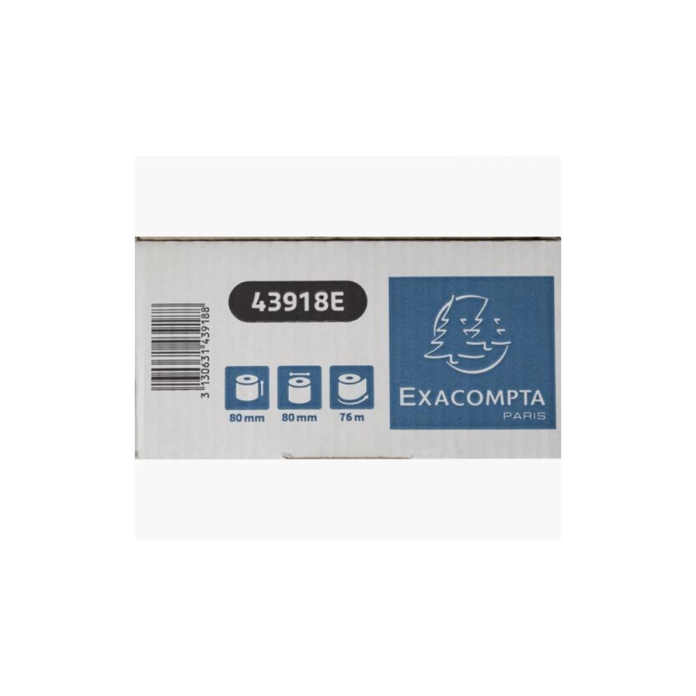 Exacompta - 43918E papel térmico 76 m