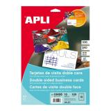 APLI - 10408 tarjeta de visita Inyección de tinta Blanco 10 pieza(s)