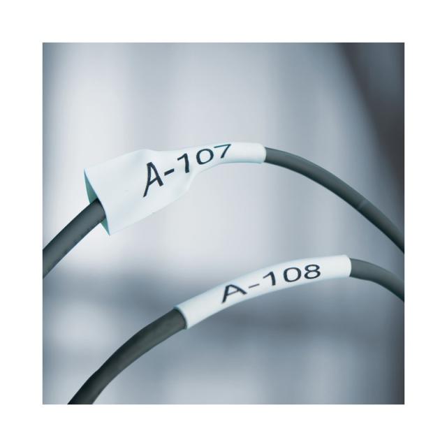 DYMO - Etiquetas para tubos termorretráctiles IND- 12mm x1,5m