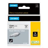 DYMO - Etiquetas para tubos termorretráctiles IND- 12mm x1,5m