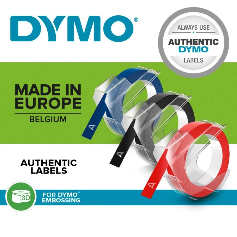 DYMO - 3D label tapes cinta para impresora de etiquetas