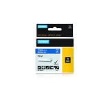 DYMO - Rhino Etiquetas industriales de vinilo / 19 mm x 5,5 m / Impresión blanca sobre azul / Autoadhesivas / Para etiquetadoras