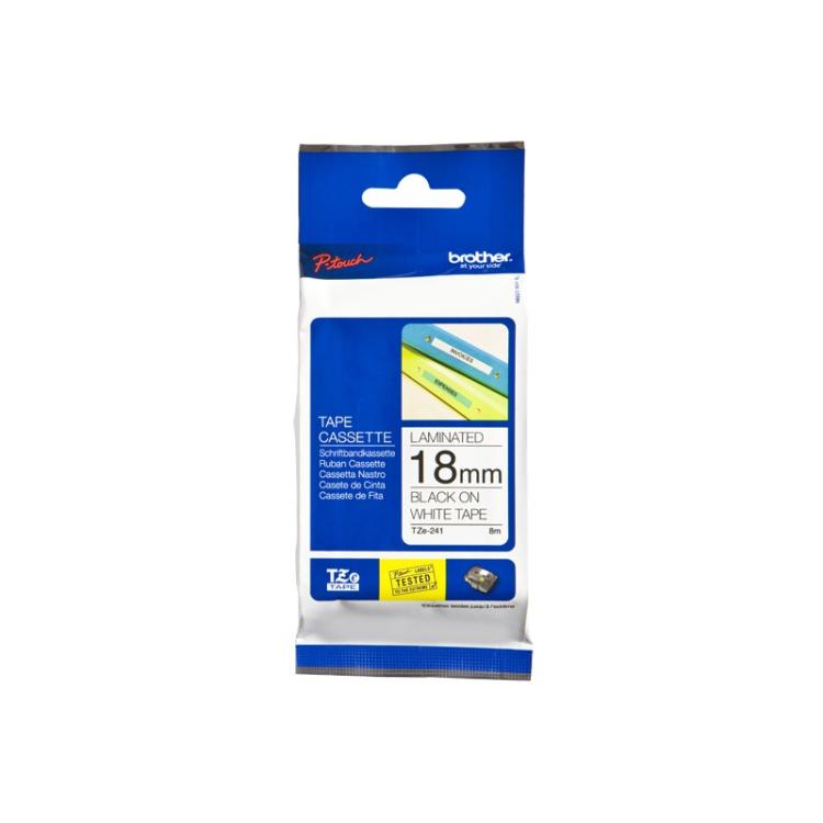 Brother - TZE-241 cinta para impresora de etiquetas Negro sobre blanco
