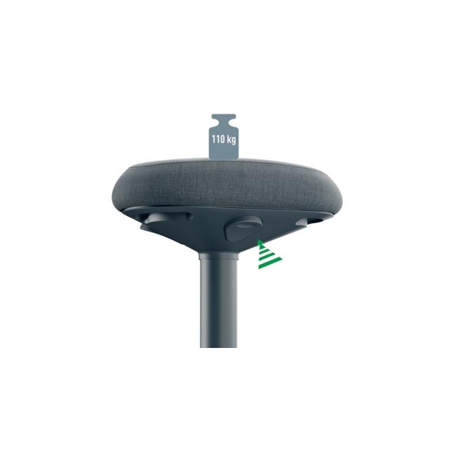 Leitz - 65440089 silla de oficina y de ordenador Asiento acolchado