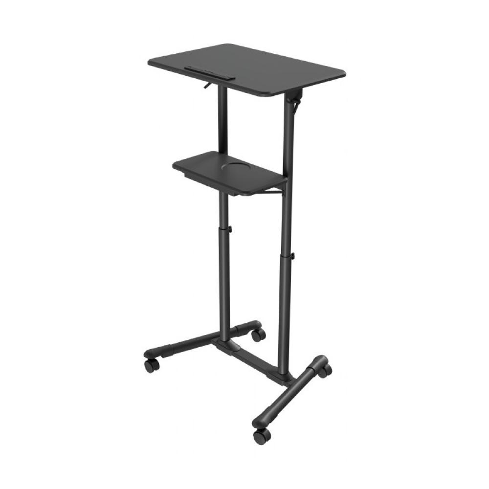 Gembird - TVS-DESK-01-BK escritorio de pie Negro