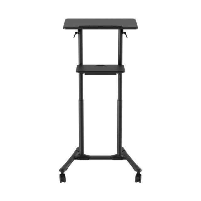 Gembird - TVS-DESK-01-BK escritorio de pie Negro