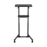 Gembird - TVS-DESK-01-BK escritorio de pie Negro