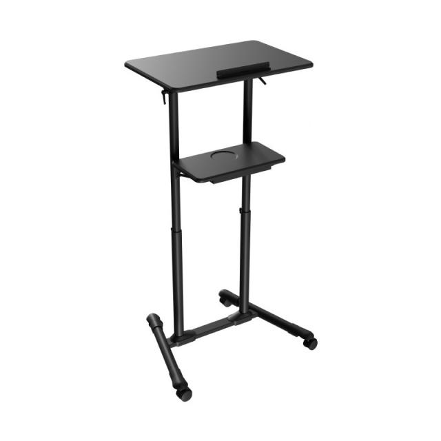 Gembird - TVS-DESK-01-BK escritorio de pie Negro