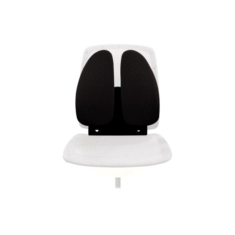 Fellowes - 8026401 soporte lumbar para respaldos Negro