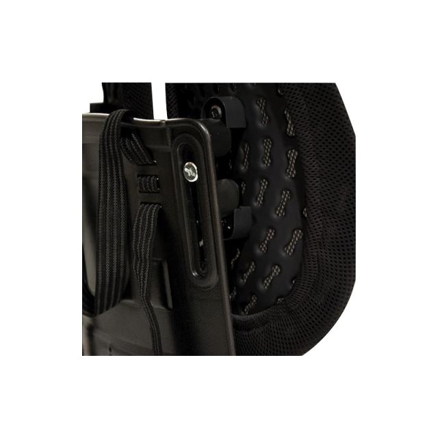 Fellowes - 8026401 soporte lumbar para respaldos Negro