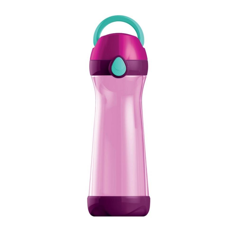 Maped - 871616 bidón de agua 580 ml Acrilonitrilo butadieno estireno (ABS), Polipropileno (PP), Silicona Rosa