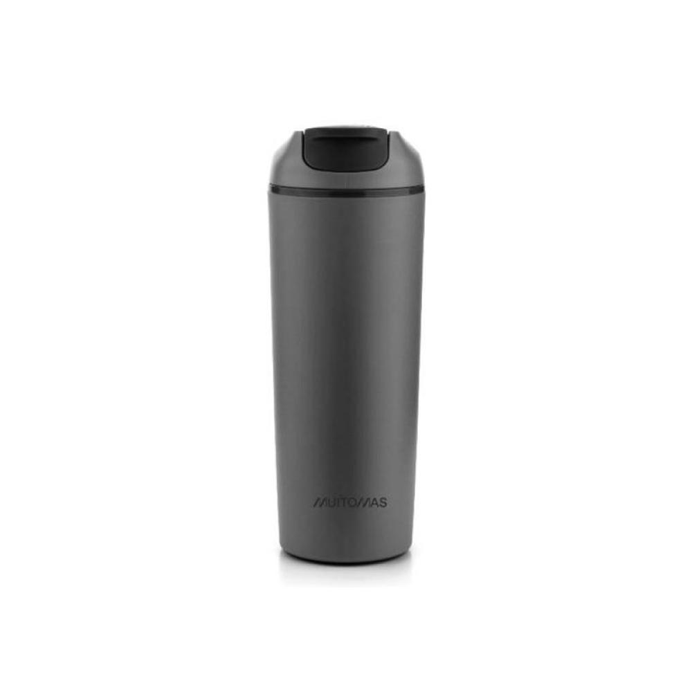 Muitomas - NFDBOTTLE450BK bidón de agua Uso diario 450 ml Polipropileno (PP) Negro