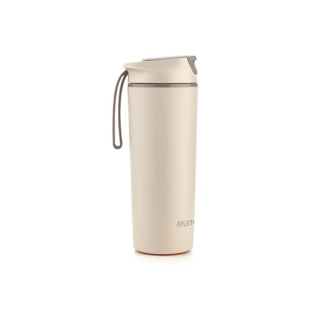 Muitomas - NFDBOTTLE450WH bidón de agua Uso diario 450 ml Polipropileno (PP) Blanco