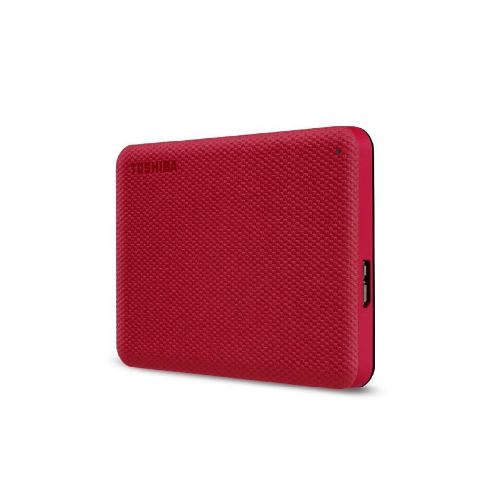 Toshiba - Canvio Advance disco duro externo 1 TB Rojo