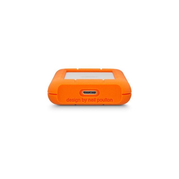 LaCie - Rugged Mini disco duro externo 2 TB 5400 RPM Micro-USB B 3.2 Gen 1 (3.1 Gen 1) Naranja, Plata