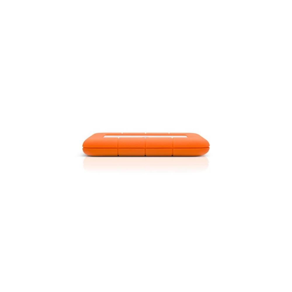 LaCie - Rugged Mini disco duro externo 2 TB 5400 RPM Micro-USB B 3.2 Gen 1 (3.1 Gen 1) Naranja, Plata
