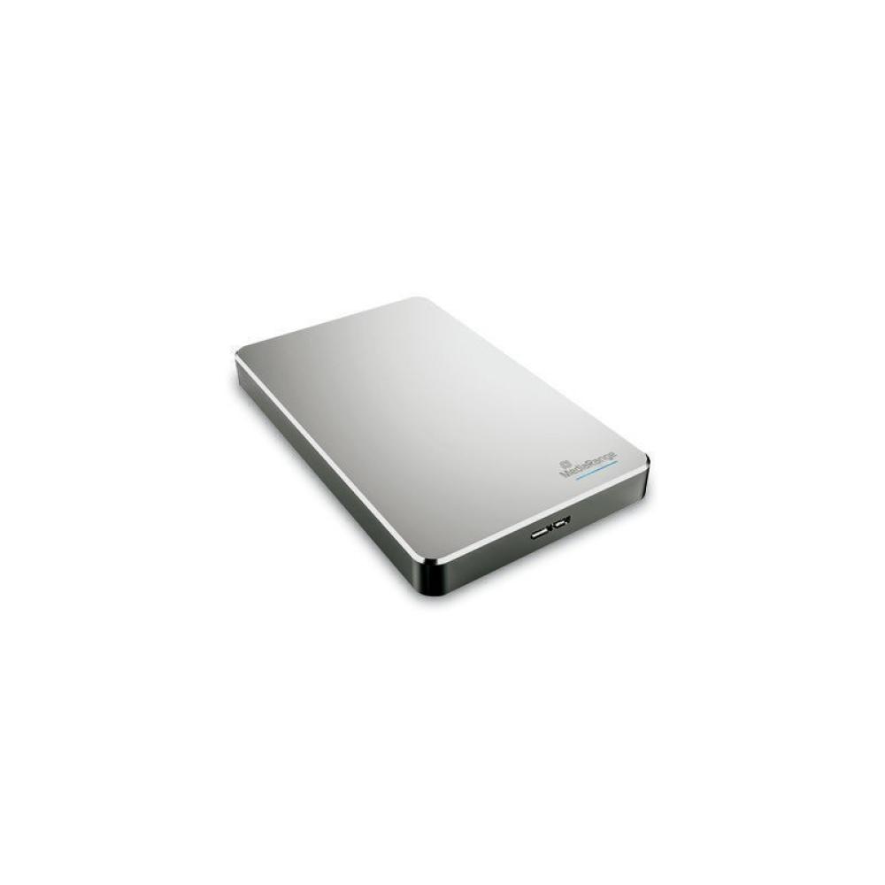 MediaRange - MR997 disco duro externo 2 TB 5400 RPM 2.5" Micro-USB B 3.2 Gen 1 (3.1 Gen 1) Plata