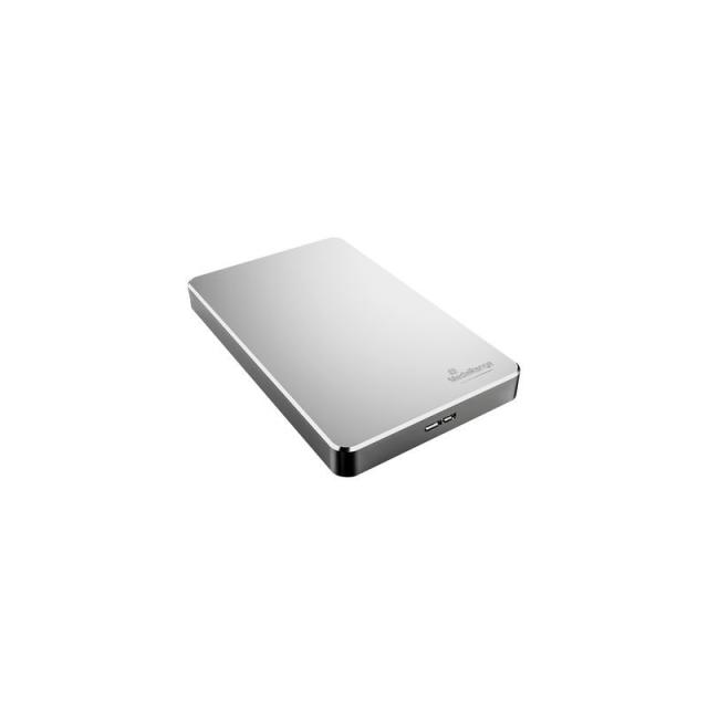 MediaRange - USB 3.0 HDD 1TB disco duro externo Plata