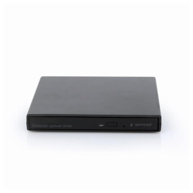 Gembird - DVD-USB-04 unidad de disco óptico DVD±RW Negro