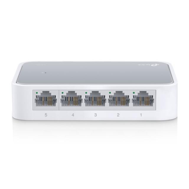 TP-Link - TL-SF1005D No administrado Fast Ethernet (10/100) Blanco