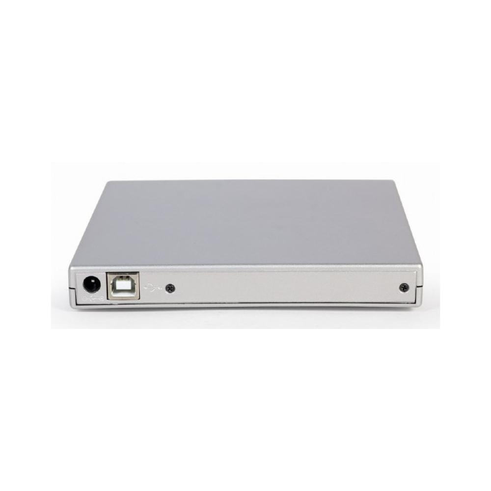 Gembird - DVD-USB-021-SV unidad de disco óptico Interno DVD±RW Plata