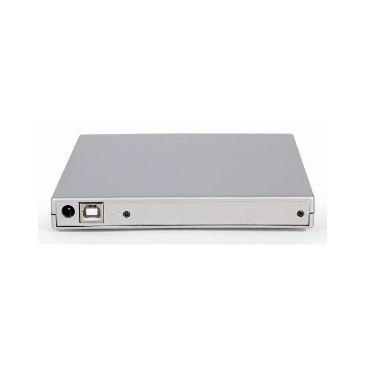 Gembird - DVD-USB-021-SV unidad de disco óptico Interno DVD±RW Plata