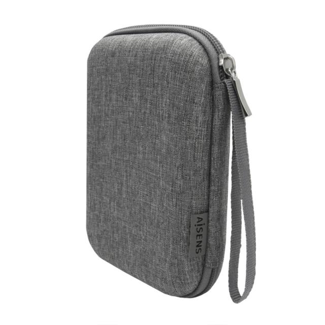 AISENS - Estuche Protector para Caja Externa 2.5?, Gris