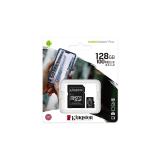 Kingston Technology - Canvas Select Tarjeta micSDXC Plus 100R A1 C10 de 128 GB + ADP