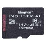 Kingston Technology - Tarjeta 16GB microSDHC Industrial C10 A1 pSLC paquete individual sin adaptador