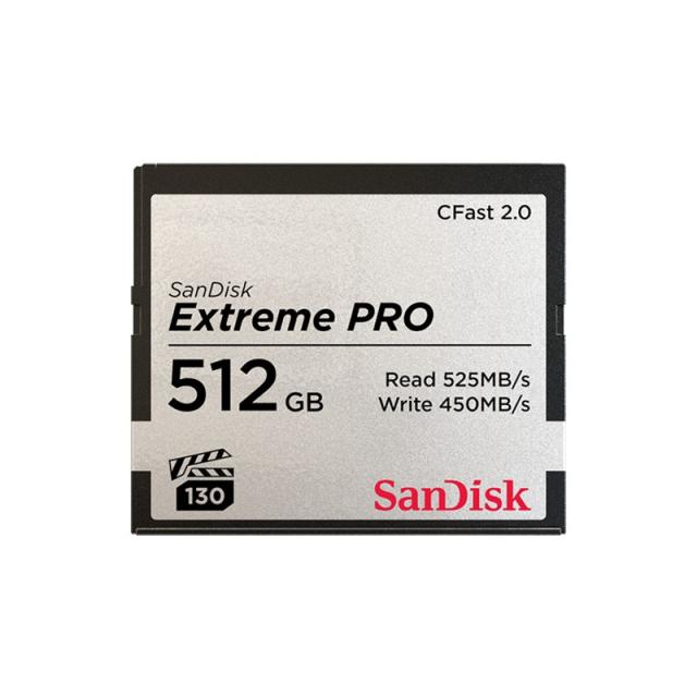 SanDisk - Extreme Pro 512 GB CFast 2.0