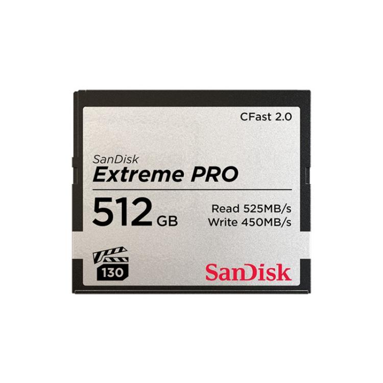 SanDisk - Extreme Pro 512 GB CFast 2.0