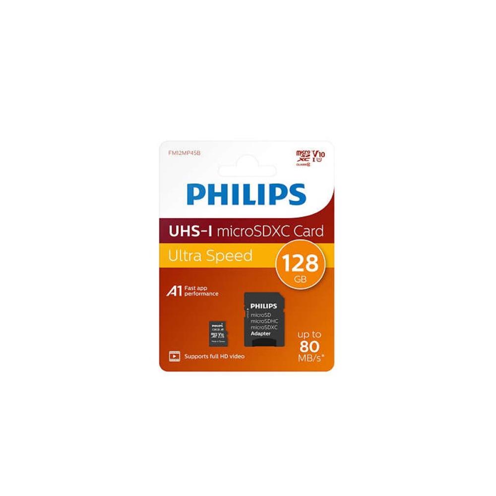 Philips - FM12MP45B/00 memoria flash 128 GB MicroSDXC UHS-I Clase 10
