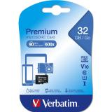 Verbatim - Premium 32 GB MicroSDHC Clase 10