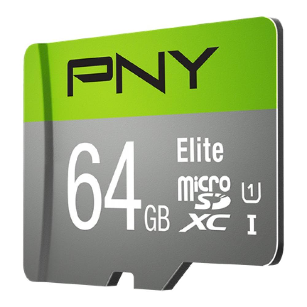 PNY - Elite 64 GB MicroSDXC UHS-I Clase 10