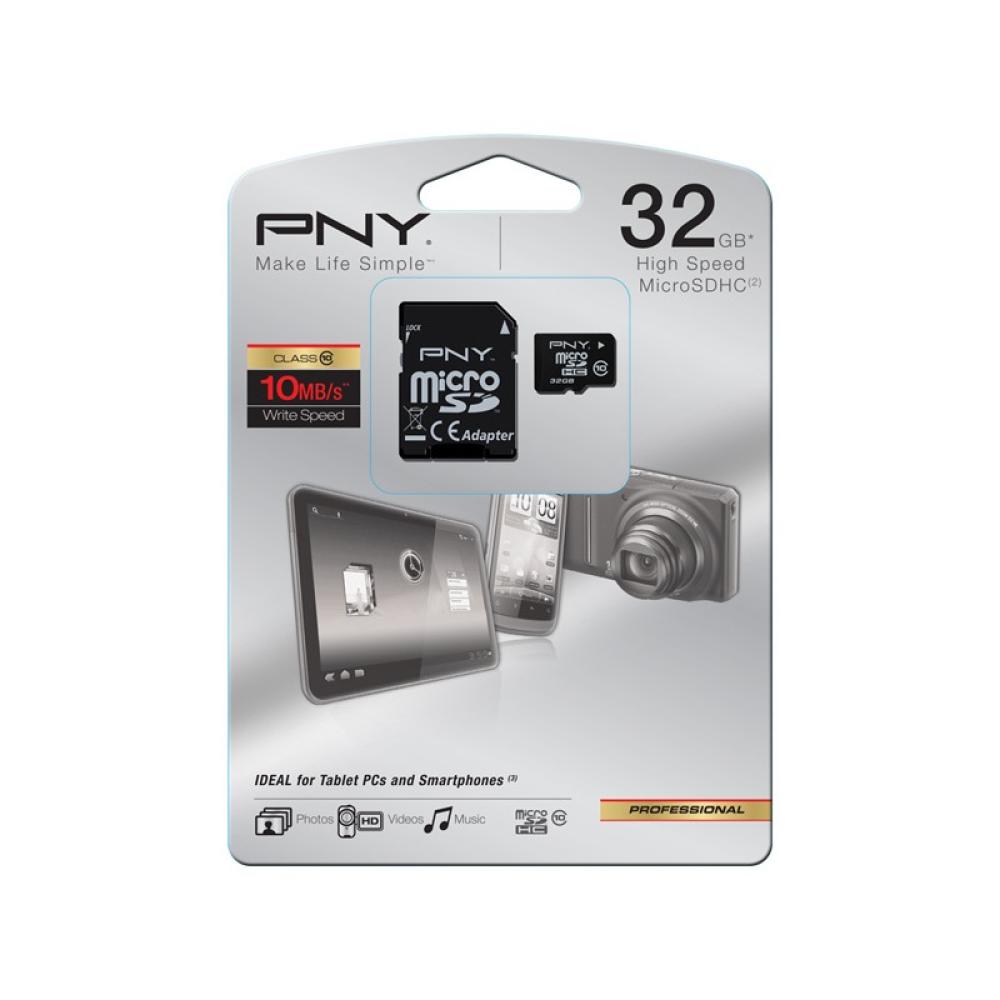 PNY - HP microSDHC U1 32 GB MicroSD Clase 10