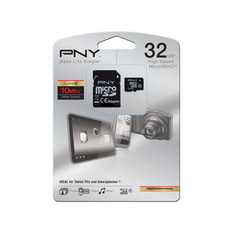 PNY - HP microSDHC U1 32 GB MicroSD Clase 10