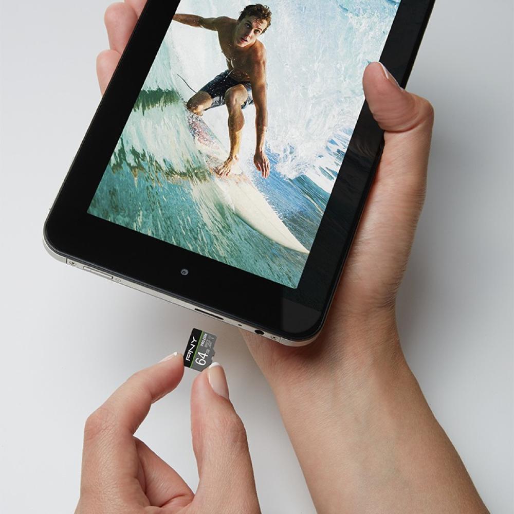 PNY - PRO Elite 64 GB MicroSDXC UHS-I Clase 10