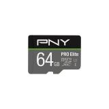 PNY - PRO Elite 64 GB MicroSDXC UHS-I Clase 10