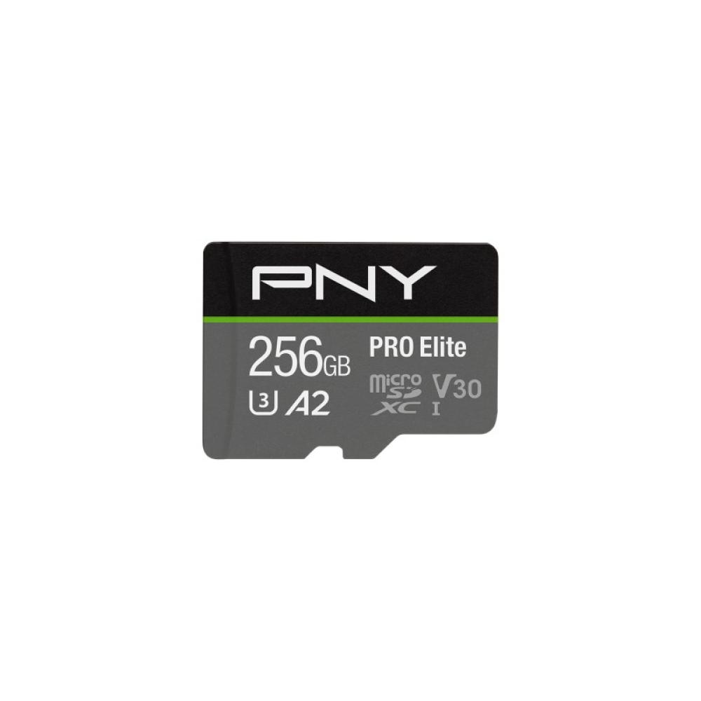 PNY - Pro Elite 256 GB MicroSDXC UHS-I Clase 10
