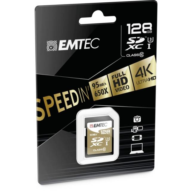 Emtec - ECMSD128GXC10SP memoria flash 128 GB SDXC Clase 10