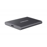 Samsung - Portable SSD T7 1 TB USB Tipo C 3.2 Gen 2 (3.1 Gen 2) Gris