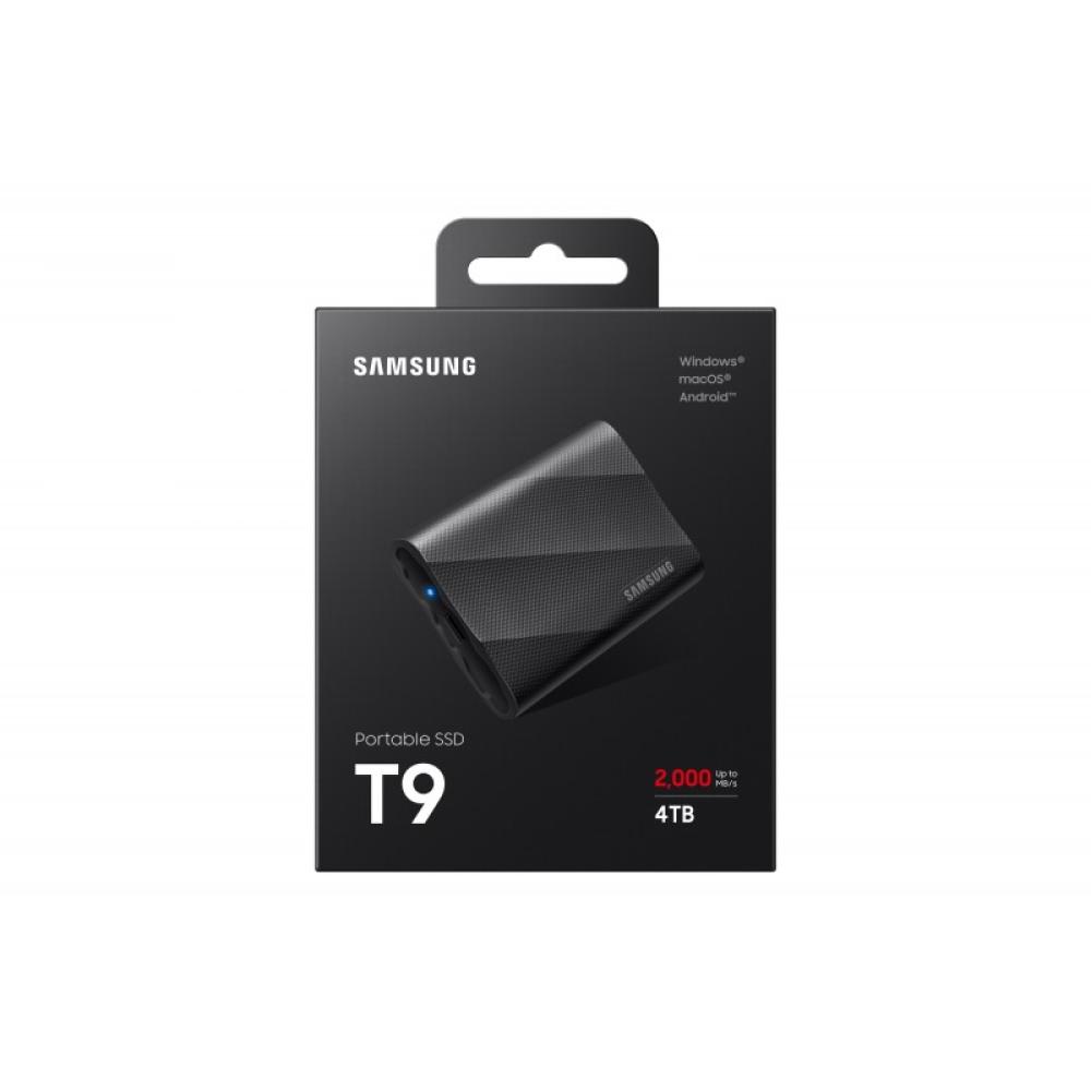 Samsung - MU-PG4T0B 4 TB USB Tipo C USB 3.2 Gen 2x2 Negro