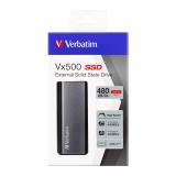 Verbatim - SSD externo Vx500 USB 3.1 Gen 2 480 GB