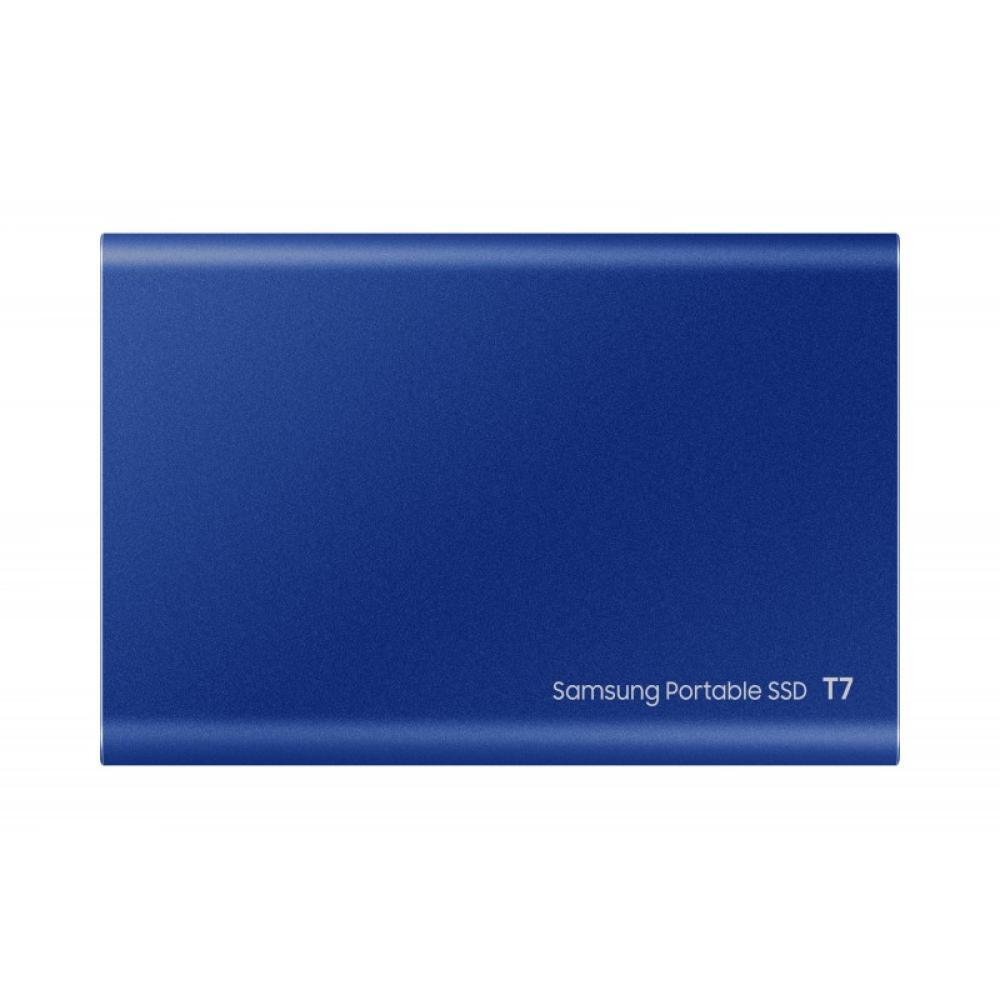 Samsung - Portable SSD T7 2 TB USB Tipo C 3.2 Gen 2 (3.1 Gen 2) Azul