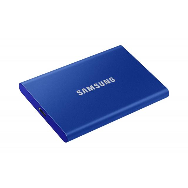 Samsung - Portable SSD T7 2 TB USB Tipo C 3.2 Gen 2 (3.1 Gen 2) Azul