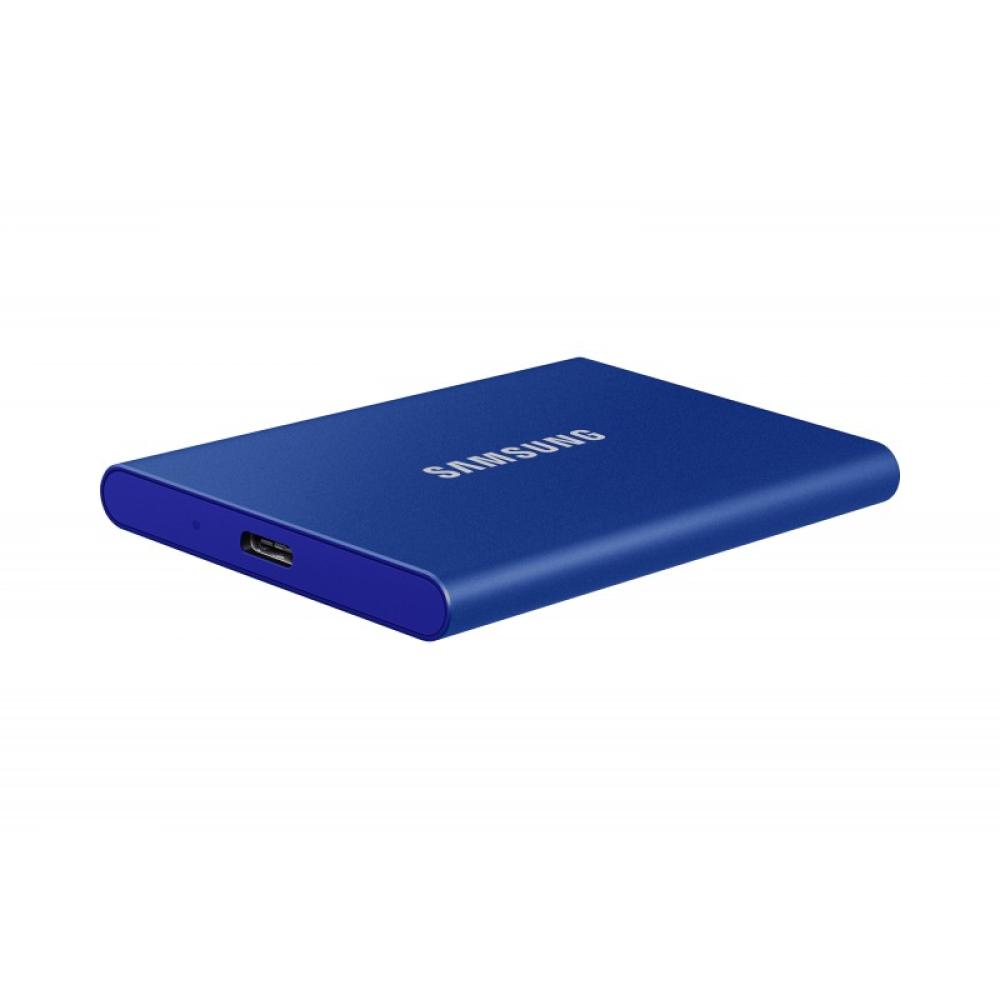 Samsung - Portable SSD T7 2 TB USB Tipo C 3.2 Gen 2 (3.1 Gen 2) Azul